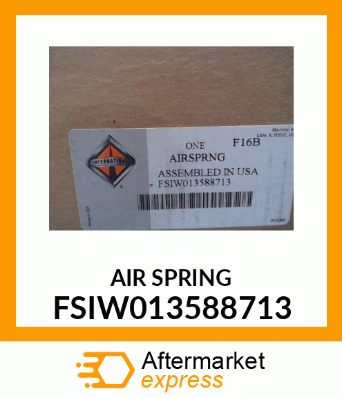 AIR SPRING FSIW013588713