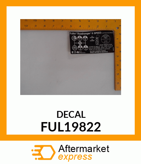 DECAL FUL19822