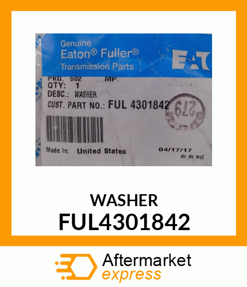 WASHER FUL4301842