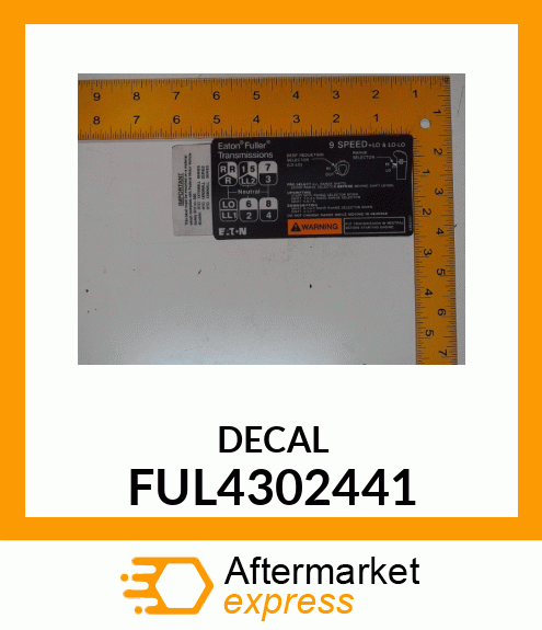 DECAL FUL4302441