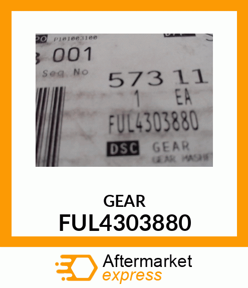 GEAR FUL4303880