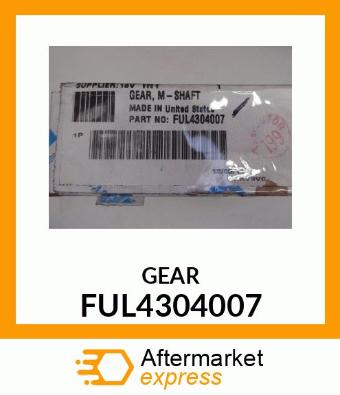 GEAR FUL4304007