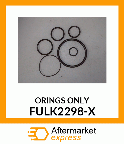 ORINGS ONLY FULK2298-X