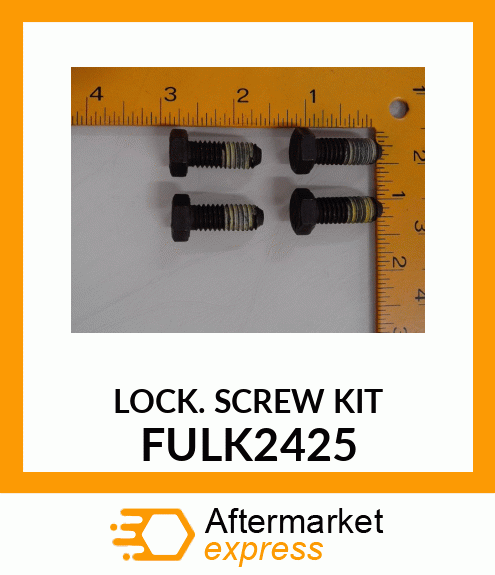 LOCK SCREW KIT FULK2425