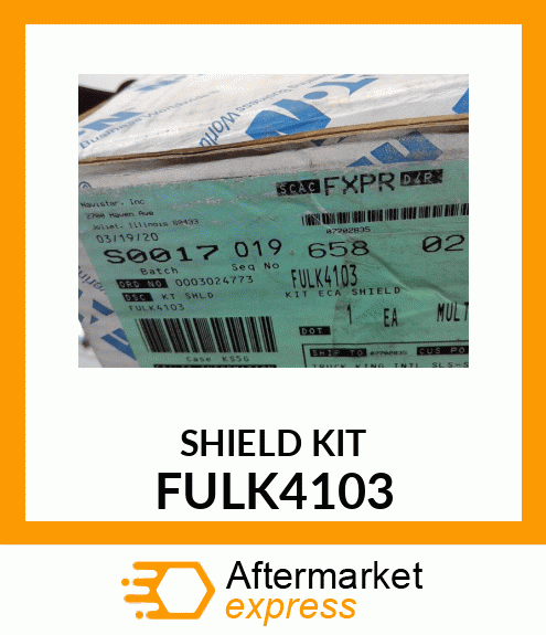 SHIELD KIT FULK4103