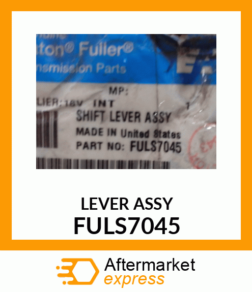 LEVER ASSY FULS7045