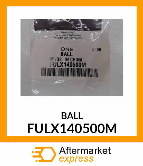 BALL FULX140500M