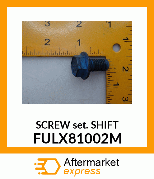 SCREW SET SHIFT FULX81002M