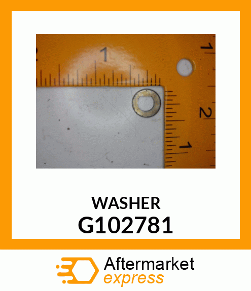 WASHER G102781