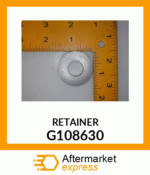 RETAINER G108630