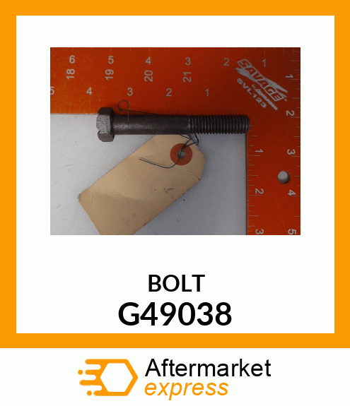 BOLT G49038