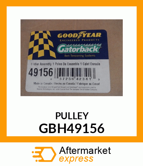 PULLEY GBH49156