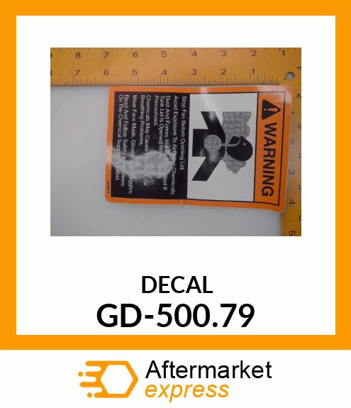 DECAL GD-500.79