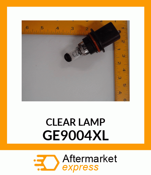 CLEAR LAMP GE9004XL