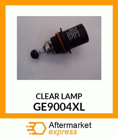 CLEAR LAMP GE9004XL