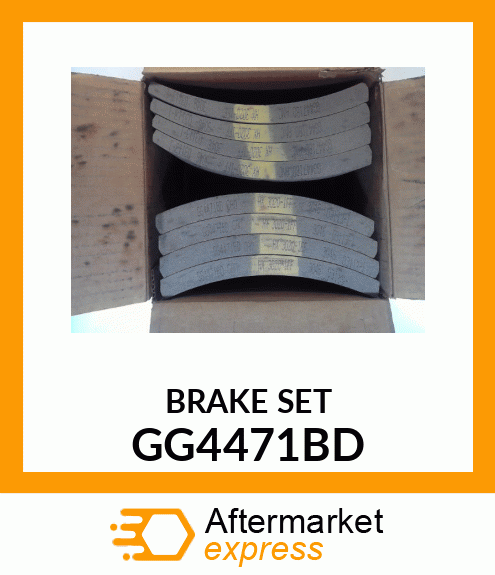 BRAKE SET GG4471BD