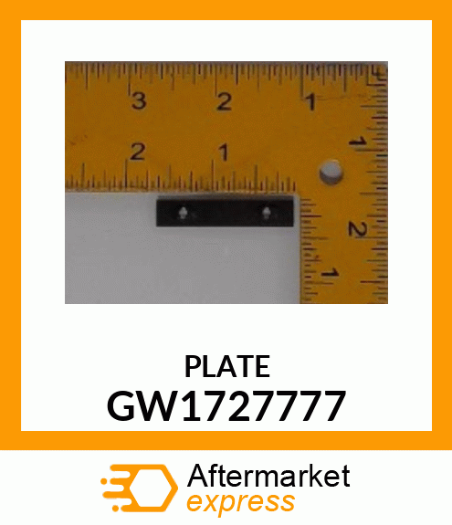 PLATE GW1727777