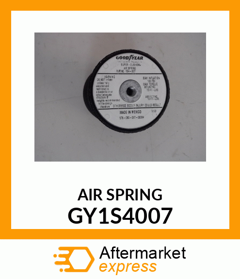 AIR SPRING GY1S4007