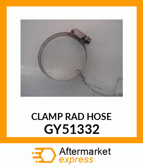 CLAMP RAD HOSE GY51332