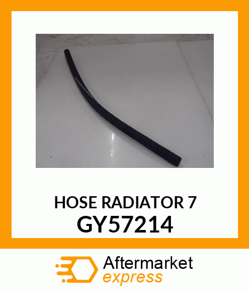 HOSE RADIATOR 7 GY57214