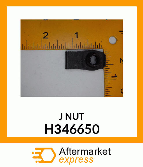 J NUT H346650