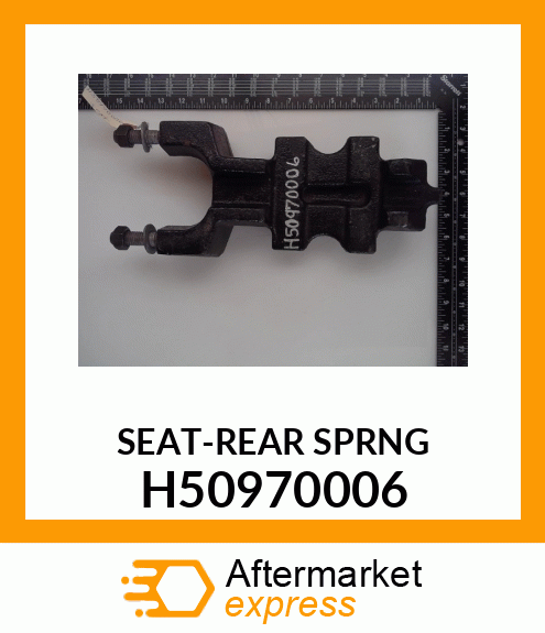 SEAT-REAR SPRNG H50970006