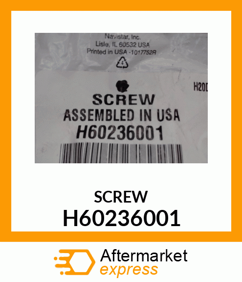 SCREW H60236001