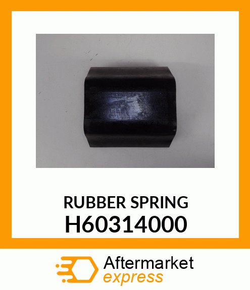 RUBBER SPRING H60314000