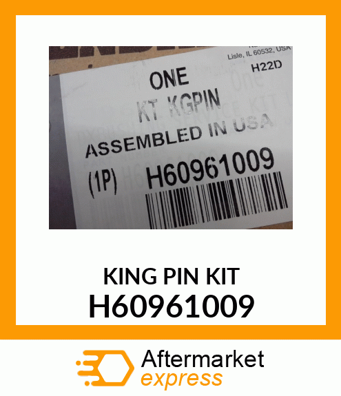 KING PIN KIT H60961009