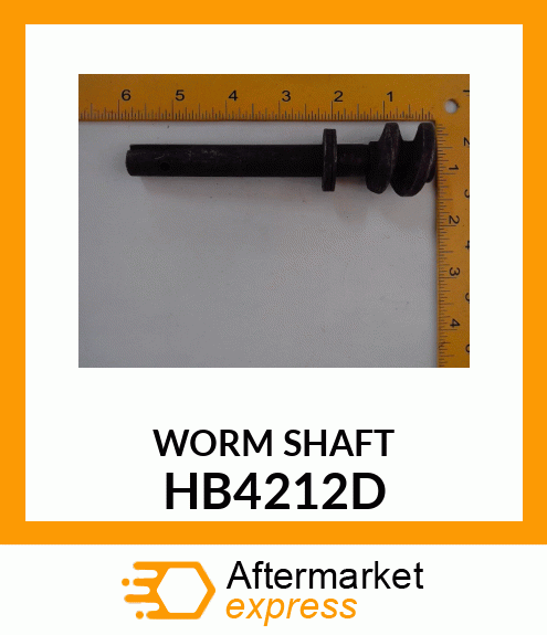 WORM SHAFT HB4212D