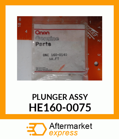 PLUNGER ASSY HE160-0075