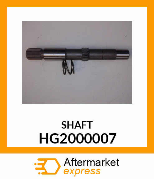 SHAFT HG2000007