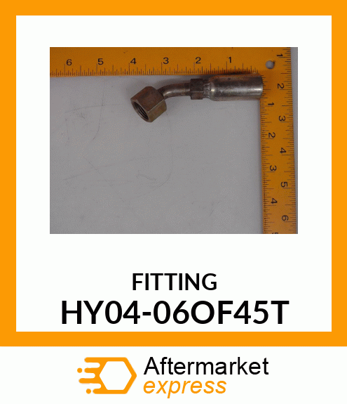 FITTING HY04-06OF45T