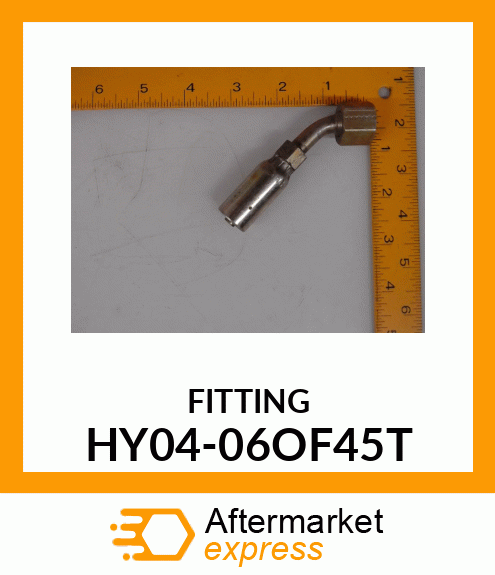 FITTING HY04-06OF45T