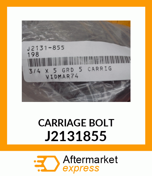 CARRIAGE BOLT J2131855