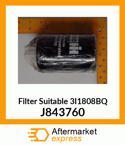 Filter Suitable 3I1808BQ J843760