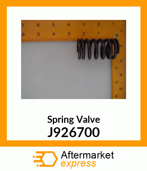 Spring Valve J926700