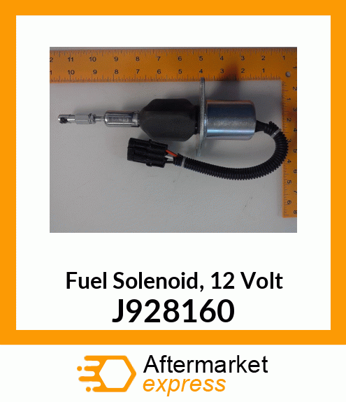 Fuel Solenoid, 12 Volt J928160