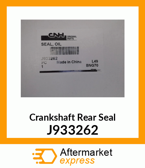 Crankshaft Rear Seal J933262