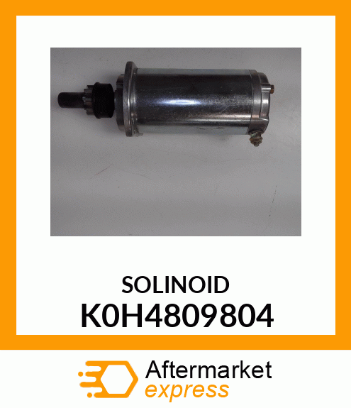 SOLINOID K0H4809804