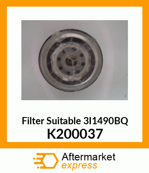 Filter Suitable 3I1490OE K200037