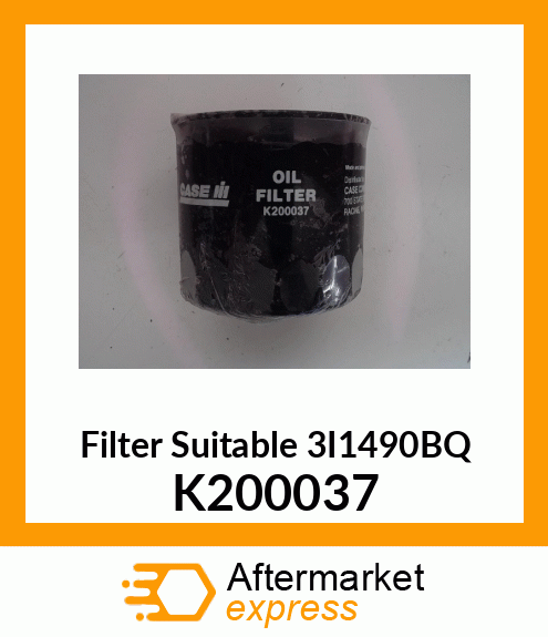 Filter Suitable 3I1490OE K200037