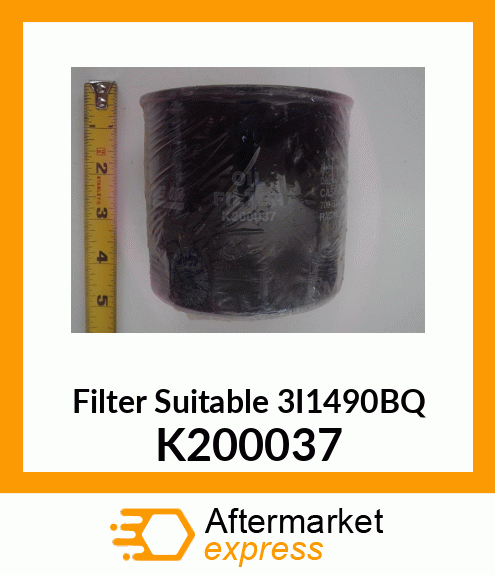 Filter Suitable 3I1490OE K200037