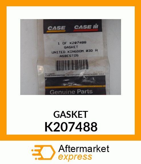 GASKET K207488