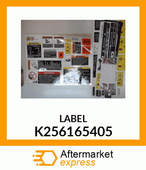 LABEL K256165405