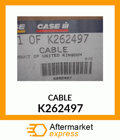 CABLE K262497