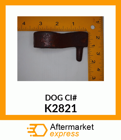 DOG CI# K2821