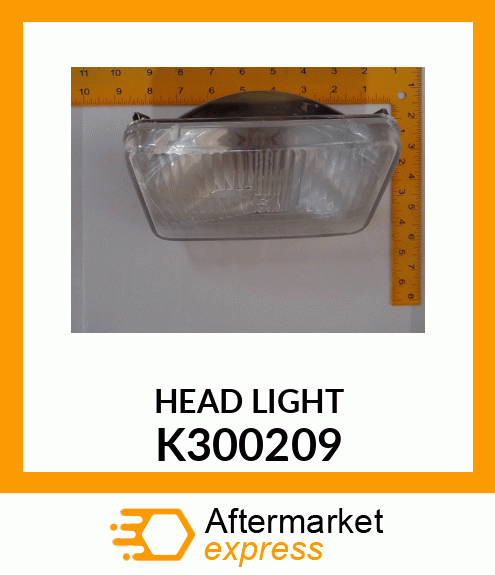 HEAD LIGHT K300209