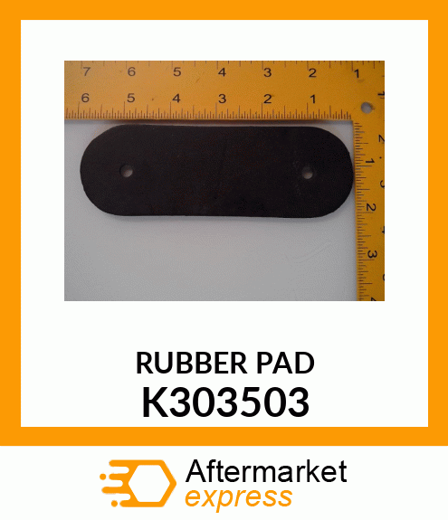 RUBBER PAD K303503