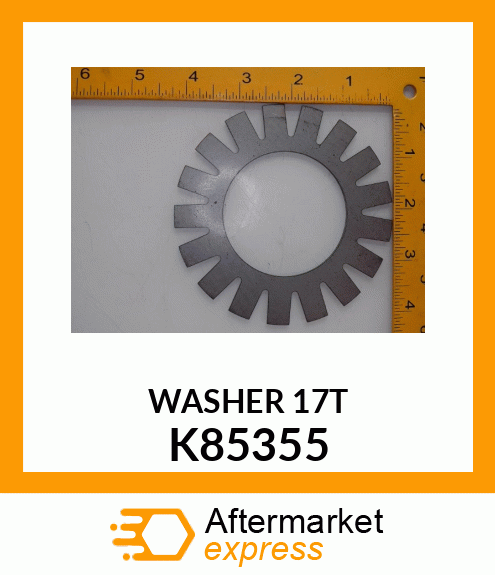 WASHER 17T K85355